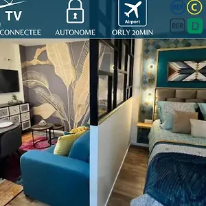 Le Joyau Cache - 25min Paris Appartement Juvisy-sur-Orge
